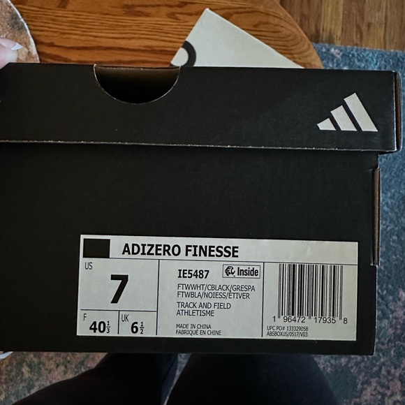 ADIZERO FINESSE TRACK AND FIELD RUNNING SHOES - Picture 2 of 8